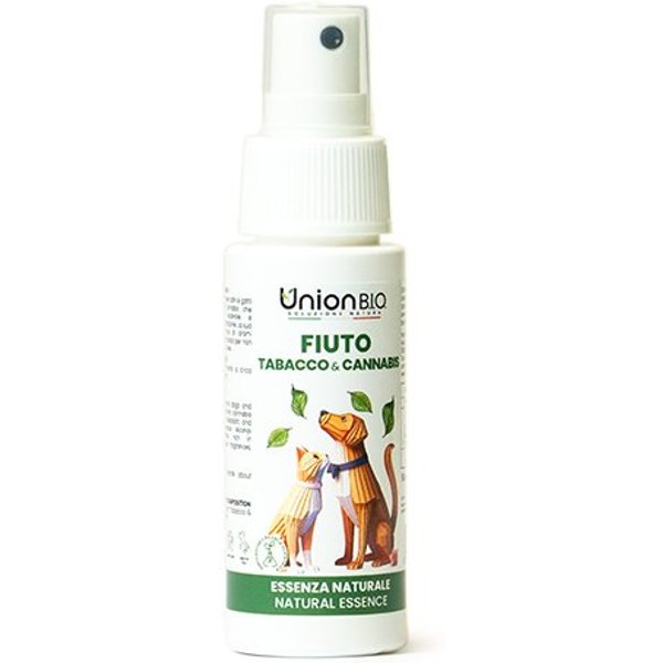Union Bio Fiuto Tabacco & Cannabis Essenza Naturale Per Cani E Gatti 50 Ml-image