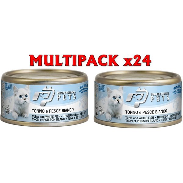Professional Pets Tonno E Pesce Bianco 70G Umido Gatto-image