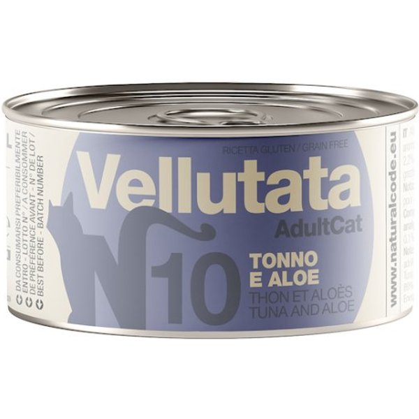 Natural Code V10 Vellutata Tonno E Aloe 85Gr Umido Gatto 85 G-image