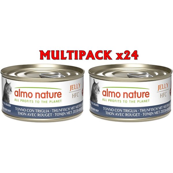 Almo Nature Hfc Jelly Tonno Con Triglia 70G Umido Gatto-image