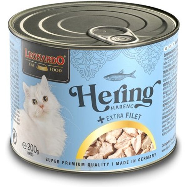 Leonardo Aringa Con Filetto Extra 200G Umido Per Gatti-image