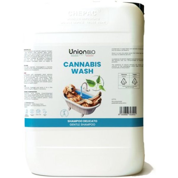 Union Bio Cannabis Wash shampoo relax per cani 10 litri-image