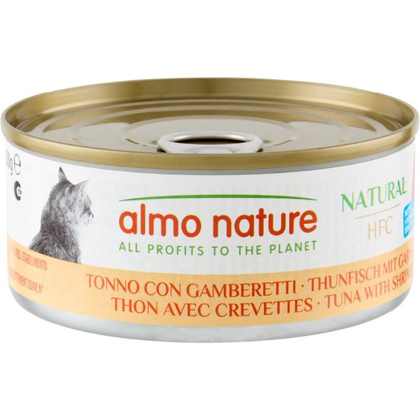 Almo Nature Hfc Natural Tonno E Gamberetti 150G Umido Gatto-image