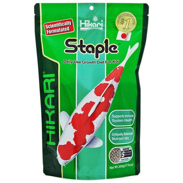 Hikari Staple Mini 500G Pellet Base Per Koi E Pesci Da Laghetto-image