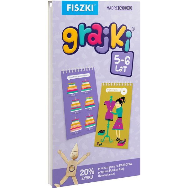 GRAJKI 5-6 lat - zabawy edukacyjne dla dzieci