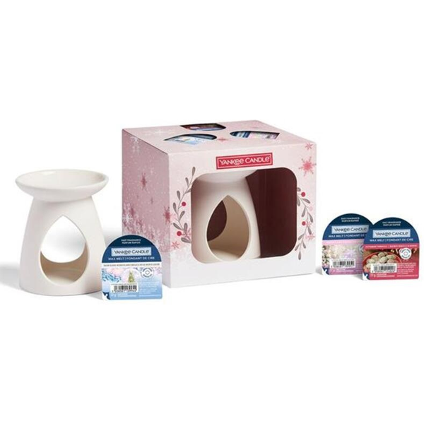 Yankee Candle - Gift Set Snow Globe Wonderland Fragrance Lamp (4 pieces)