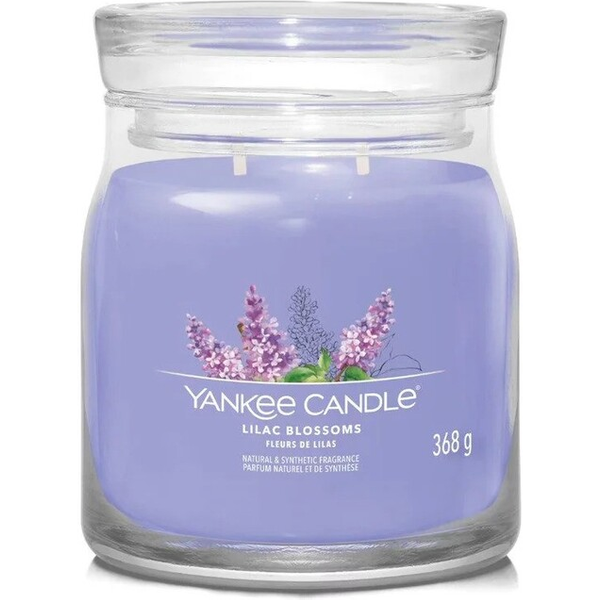 Yankee Candle - Signature Lilac Blossoms Medium Jar