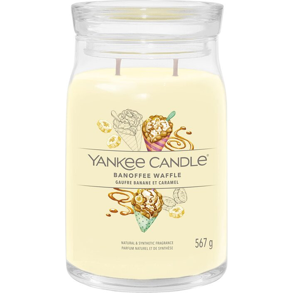 Yankee Candle - Signature Large Jar Banoffee Waffle