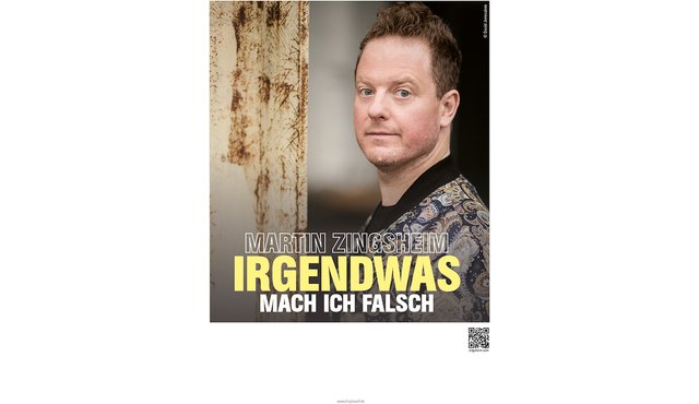 Martin Zingsheim — Wegen Krankheit verschoben!