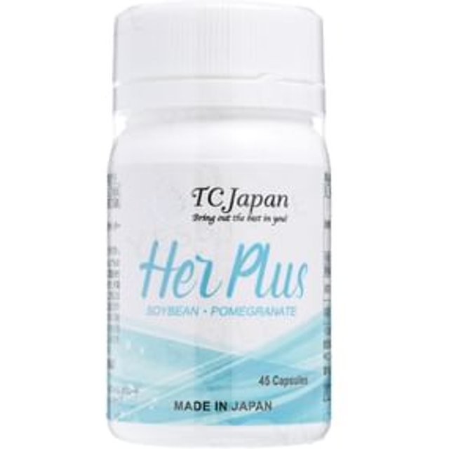 Her Plus Soybean & Pomegranate Half Bottle 45 capsules