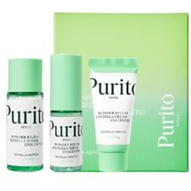 Purito SEOUL - Wonder Releaf Centella Mini Kit Unscented 2026 Version - 3 pcs