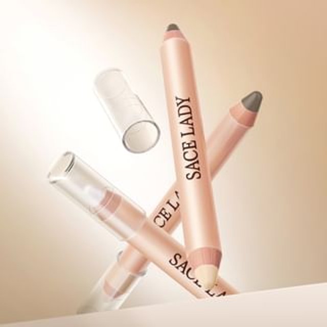 Sace Lady - Highlighter Bronzer Pencil - 2 Shades 02# - 3.2g