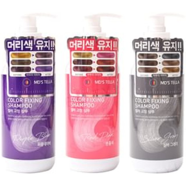 MD'S TELLA - Color Fixing Shampoo Red Pink - 300ml