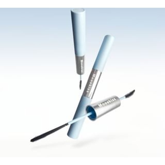 Mooekiss - Long And Curl Double-Ended Mascara - 2 Colors 01# Natural Black (3.5g + 3g)