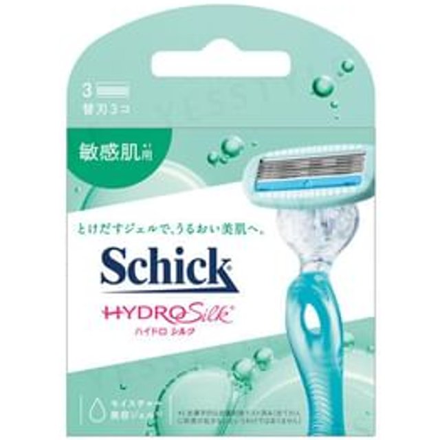 Schick Japan - Hydrosilk Sensitive Skin Razor Blade Refill 3 pcs