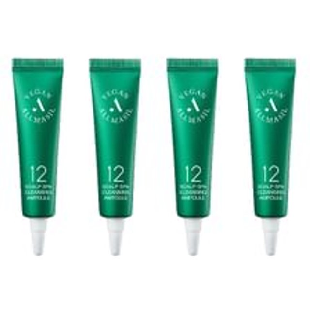 MASIL - ALLMASIL Vegan 12 Scalp Spa Cleansing Ampoule Set 15ml x 4 pcs