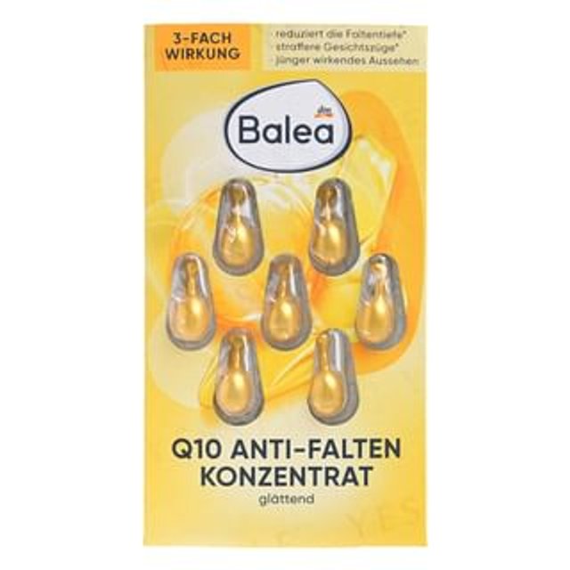 Balea - Q10 Anti- Falten Konzentrat Capsule 7 pcs
