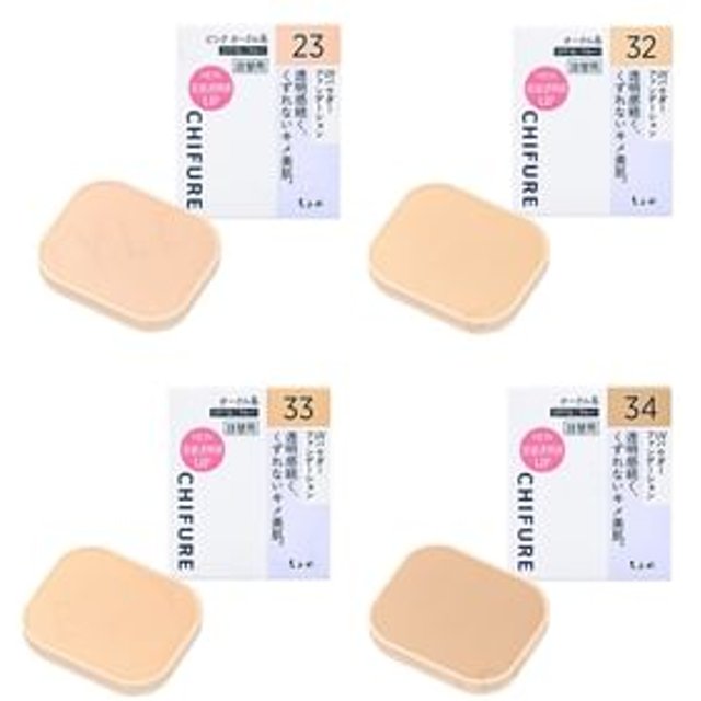 CHIFURE - UV Powder Foundation SPF 36 PA++ 23 Pink Ocher - 14g Refill