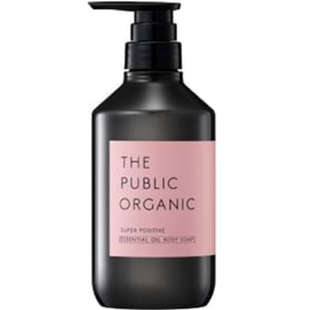 THE PUBLIC ORGANIC - Essential Oil Body Soap Floral Woody - Positive - 480ml