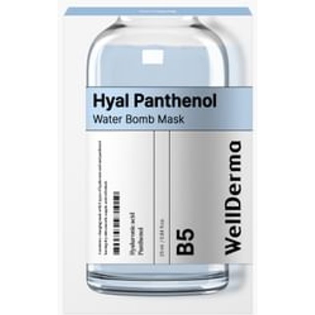 WellDerma - Hyal Panthenol Water Bomb Mask 25ml x 10 sheets