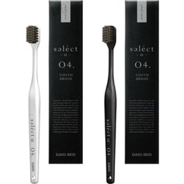 seléct α - Select 04 Natural Toothbrush Black - 1 pc