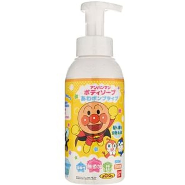Bandai - Anpanman Pump Type Body Soap Foam 500ml