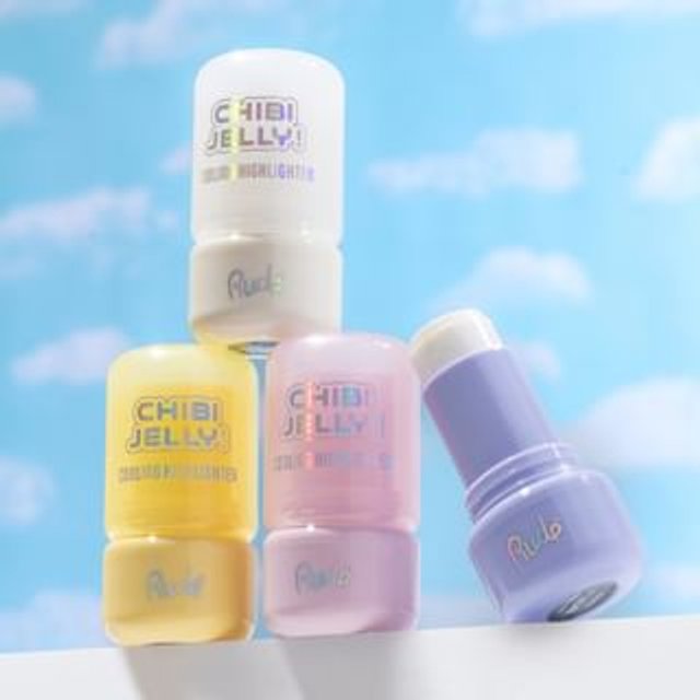 Rude Cosmetics - Chibi Manga Collection Chibi Jelly! Cooling Highlighter - 4 Colors Suki - 8.5g
