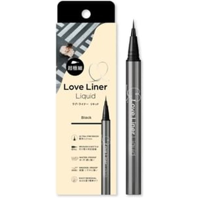 MSH - Love Liner Liquid Eyeliner R5 Ultra-Fine Brush Black