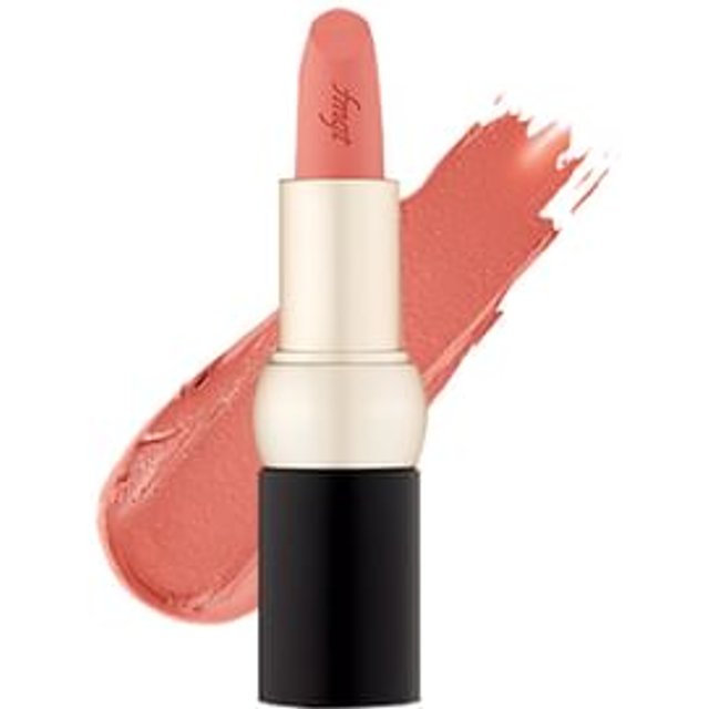 THE FACE SHOP - fmgt New Bold Velvet Lipstick - 11 Colors #04 Nudy Apricot
