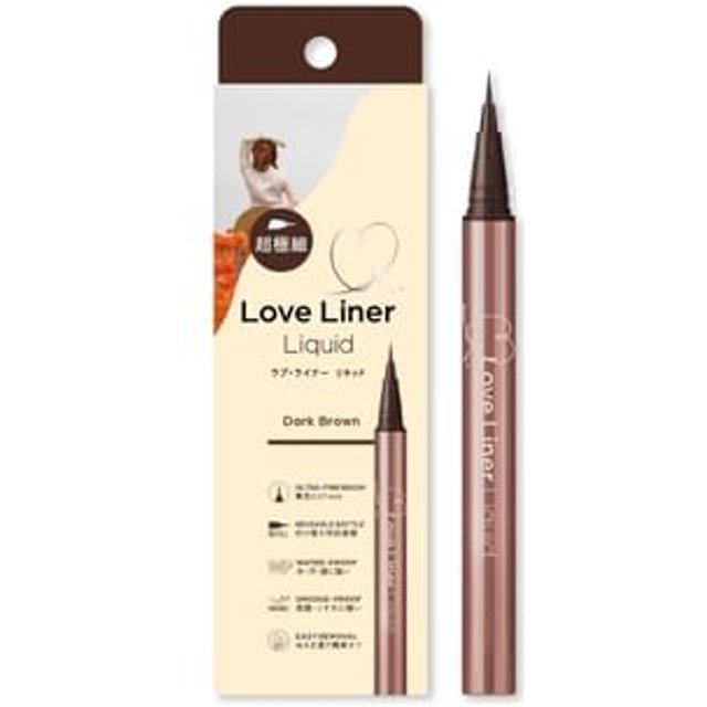 MSH - Love Liner Liquid Eyeliner R5 Ultra-Fine Brush Dark Brown