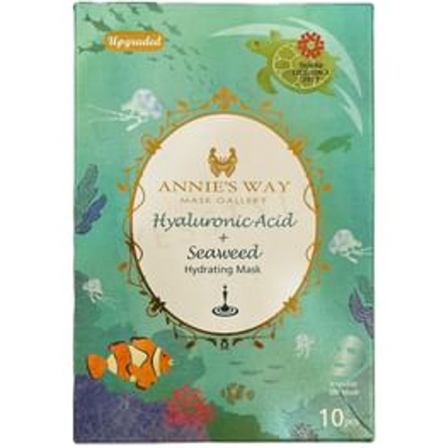 Annie's Way - Hyaluronic Acid + Seaweed Hydrating Mask 10 pcs