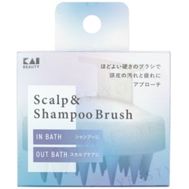 KAI - Scalp & Shampoo Brush 1 pc