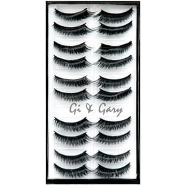 Gi & Gary - Professional Eyelashes Dark Angel J03 10 pairs
