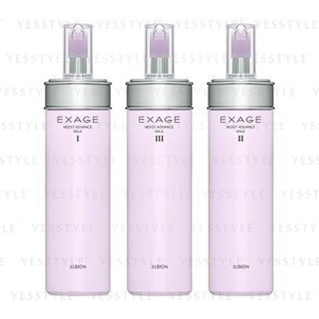 Albion - Exage Moist Advance Milk I - Oily Skin Types 200g