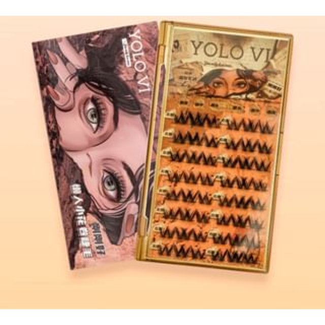 YOLO YYX - Lazy Curl Series Individual False Eyelashes - 3 Types S# (8 pairs/48 clusters)