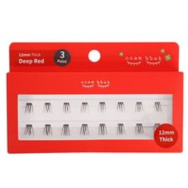 ccam bbak - Original Eyelash 3 Points - 9 Types 12mm Thick