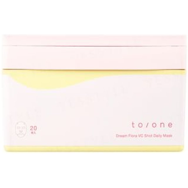 to/one - Dream Flora VC Shot Mask Jumbo 20 pcs