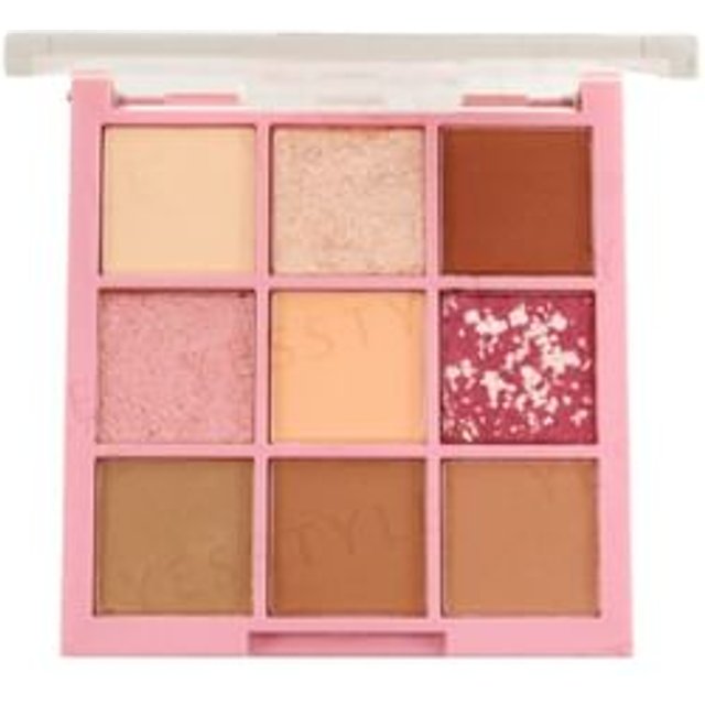 Pink Rosa - 9 Color Eyeshadow 02 Smoky Pink 1 pc