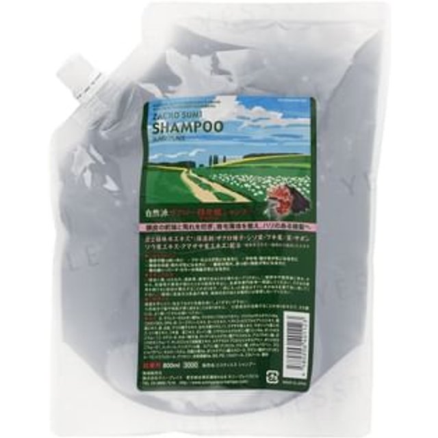 SUNNYPLACE - Zacro Sumi Shampoo Refill 800ml