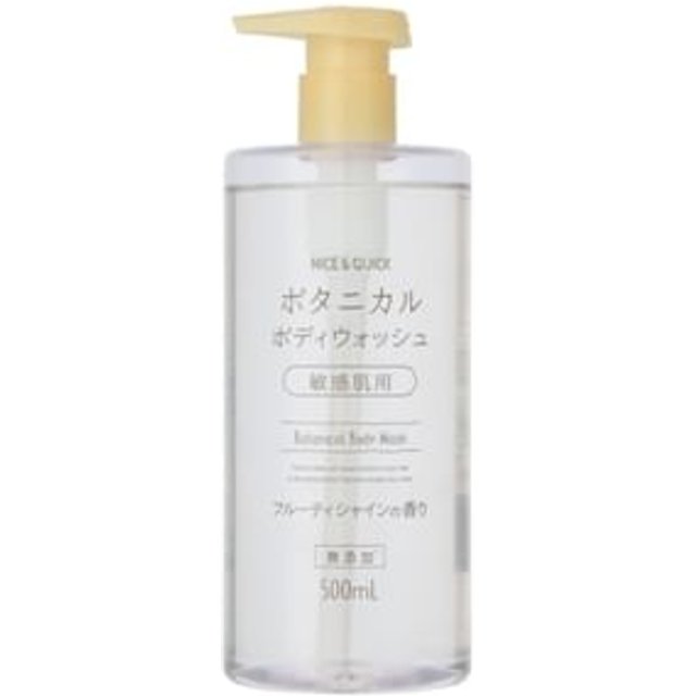 NICE & QUICK - Botanical Body Wash Fruity Shine Scent - 500ml