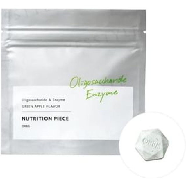 Nutrition Piece Oligosaccharide & Enzyme Green Apple 60 tablets
