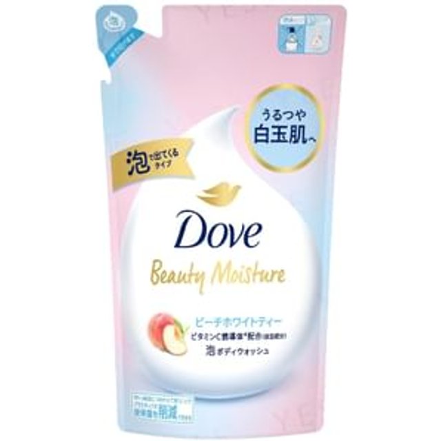 Dove Japan - Beauty Moisture Foaming Body Wash Peach White Tea Refill 430g
