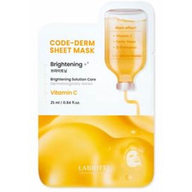 LABIOTTE - Code-derm Sheet Mask Set - 5 Types Brightening