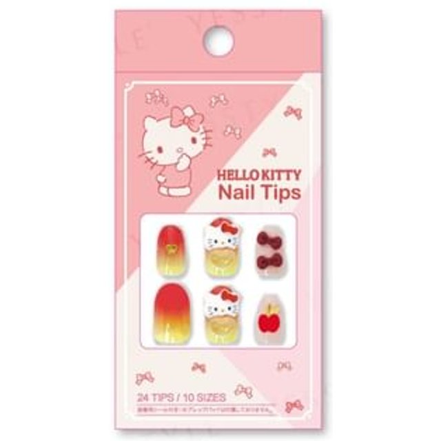 Santan - Sanrio Hello Kitty Nail Tips 1 set