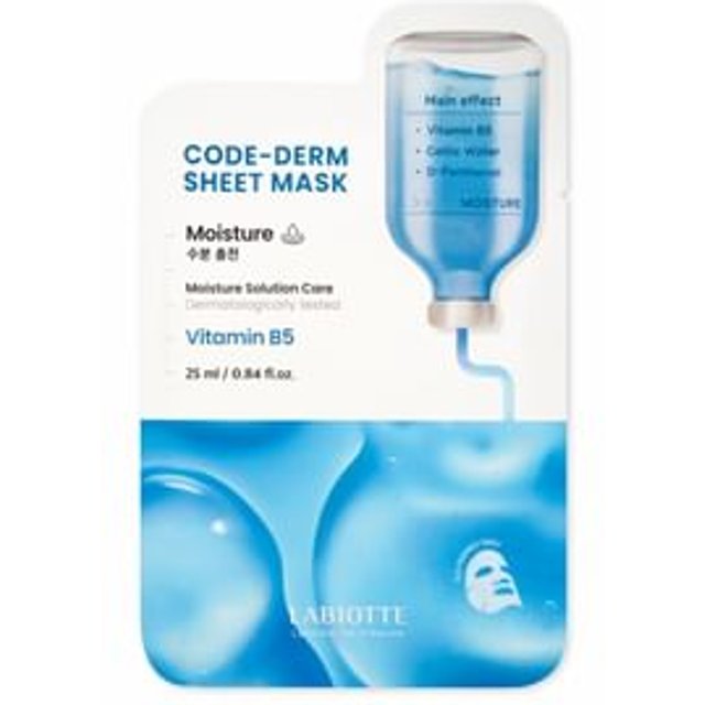 LABIOTTE - Code-derm Sheet Mask Set - 5 Types Moisture