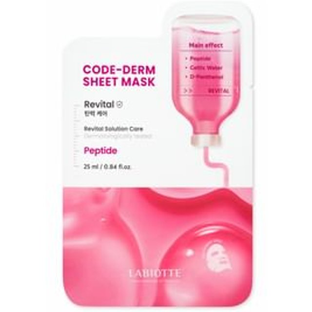 LABIOTTE - Code-derm Sheet Mask Set - 5 Types Revital