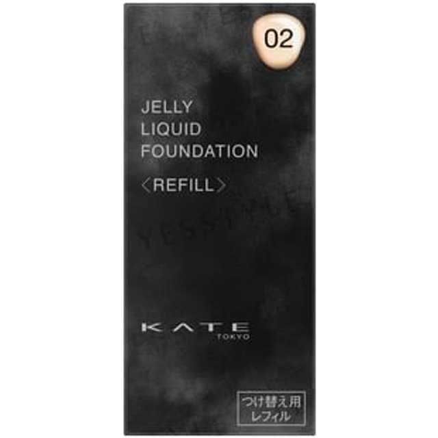 Kanebo - Kate Jelly Liquid Foundation SPF 30 PA++ 02 Refill 25ml