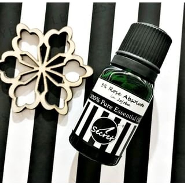 iSecret - 3% Rose Absolute in Jojoba 100% Pure Essential Oil 10ml