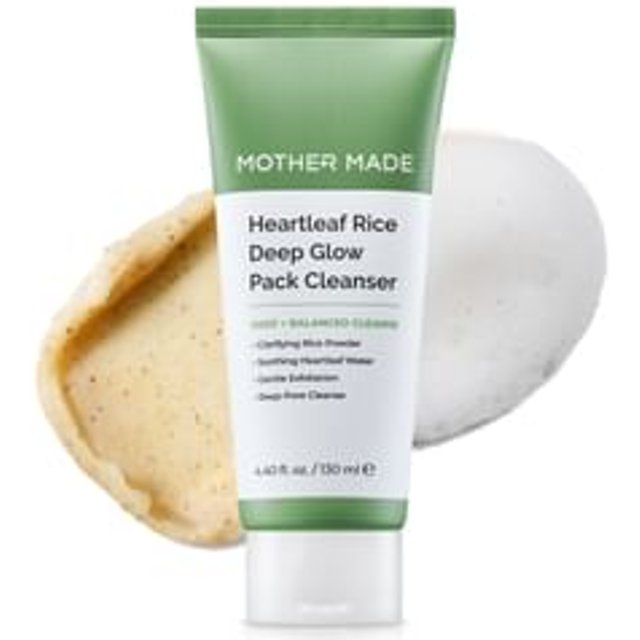 MOTHER MADE - Heartleaf Rice Deep Glow Pack Cleanser 130ml
