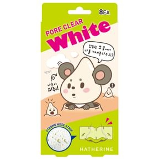 HATHERINE - Pore Clear Nose Cleansing Strips - 3 Types White